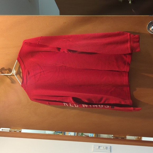 Vintage style Detroit Redwings hockey shirt (Large) - Picture 6 of 8